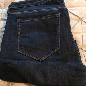Dark skinny jeans-Banana Republic